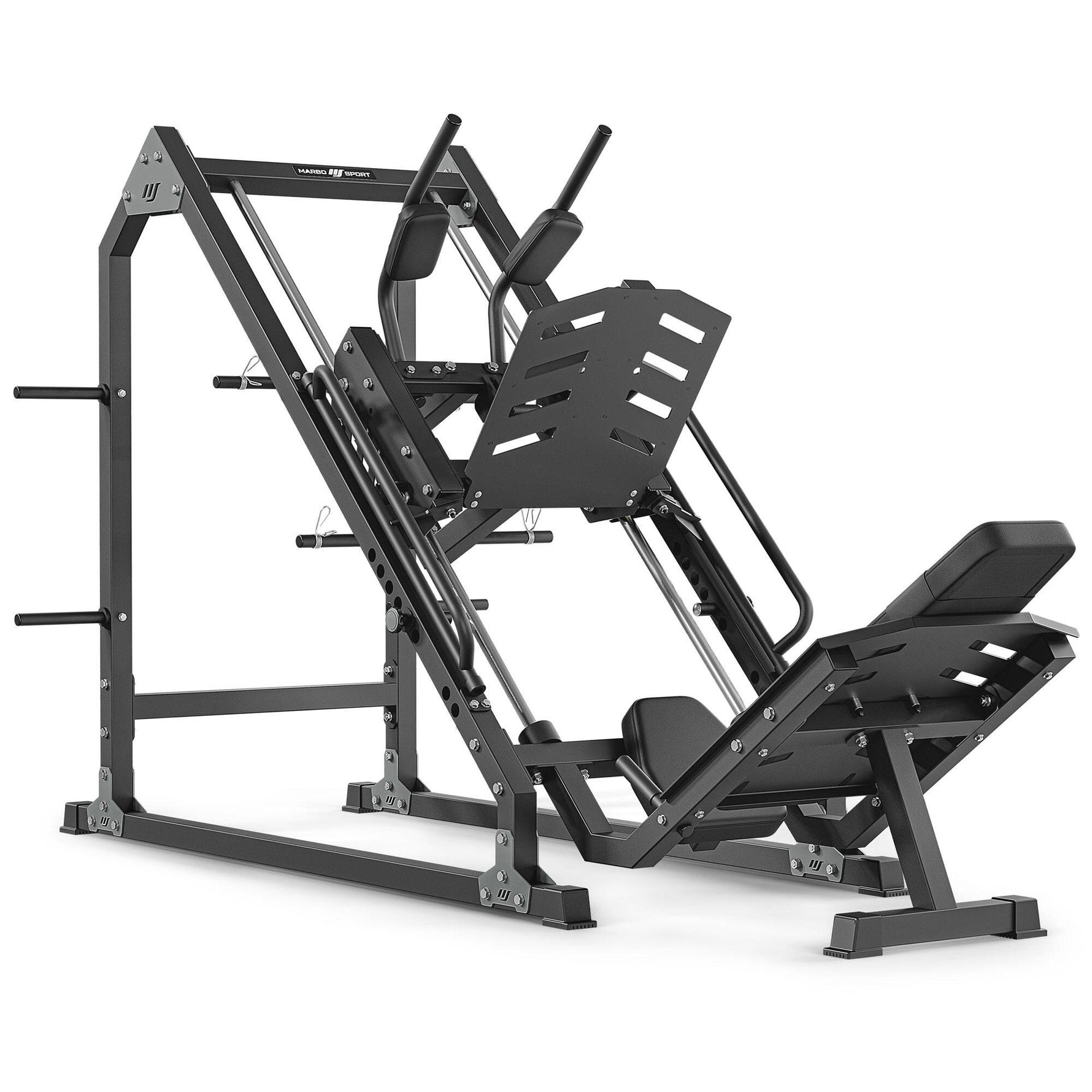 Brīvo svaru trenažieris Hack Squat MS-U106 2.0 - Marbo Sport