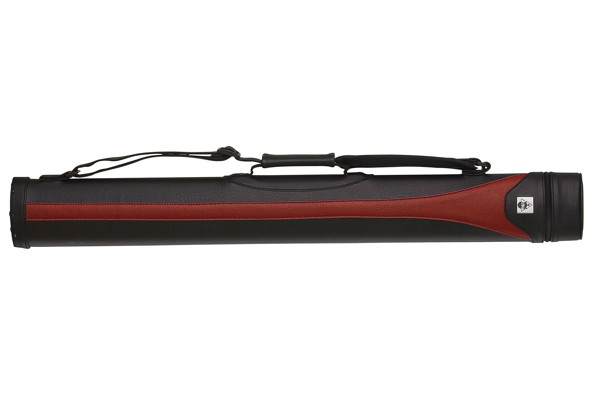 Biljarda kiju futrālis Style SY-2, sarkanmelns, 2B/2S, 85 cm