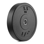 Gumijots olimpiskais svaru disks (bumper) UpForm, 15 kg, Ø 45 cm, atvere 51 mm