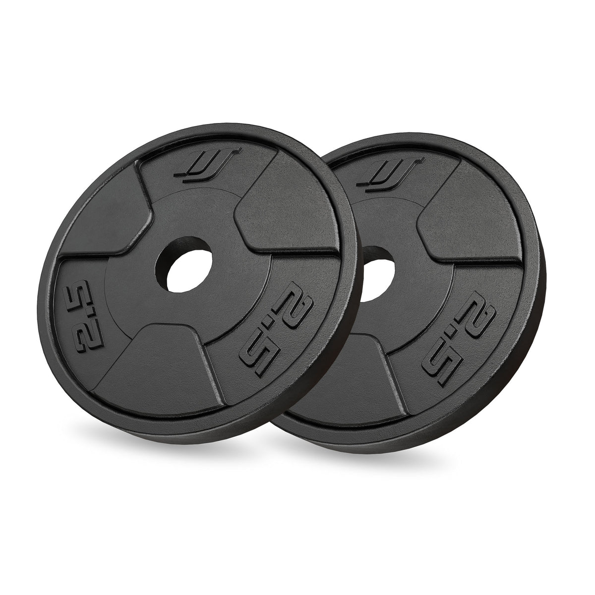 Čuguna svaru disku komplekts Marbo Sport, 2 × 2,5 kg, 31 mm