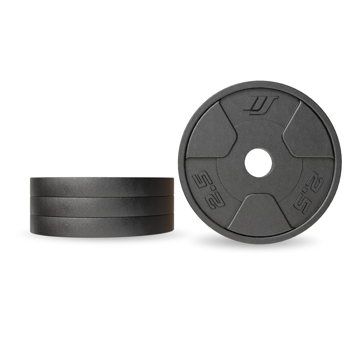 Čuguna svaru disku komplekts Marbo Sport, 2 × 2,5 kg, 31 mm