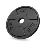 Čuguna svaru disku komplekts Marbo Sport, 2 × 2,5 kg, 31 mm