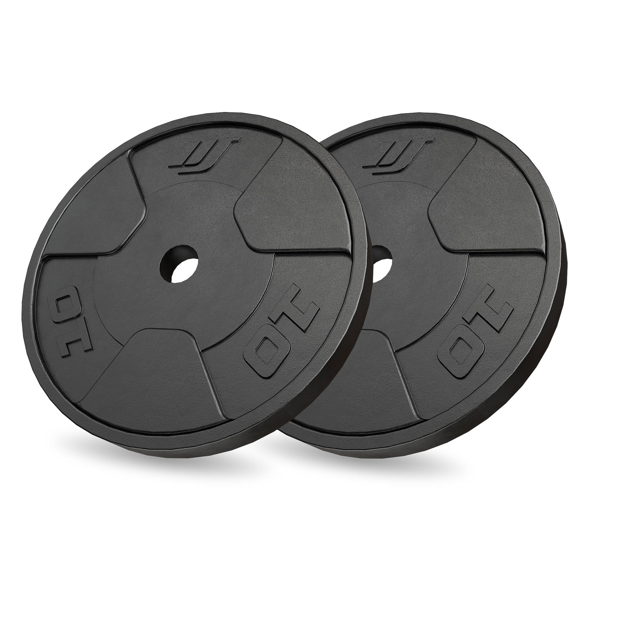 Čuguna svaru disku komplekts Marbo Sport, 2 × 10 kg, 31 mm