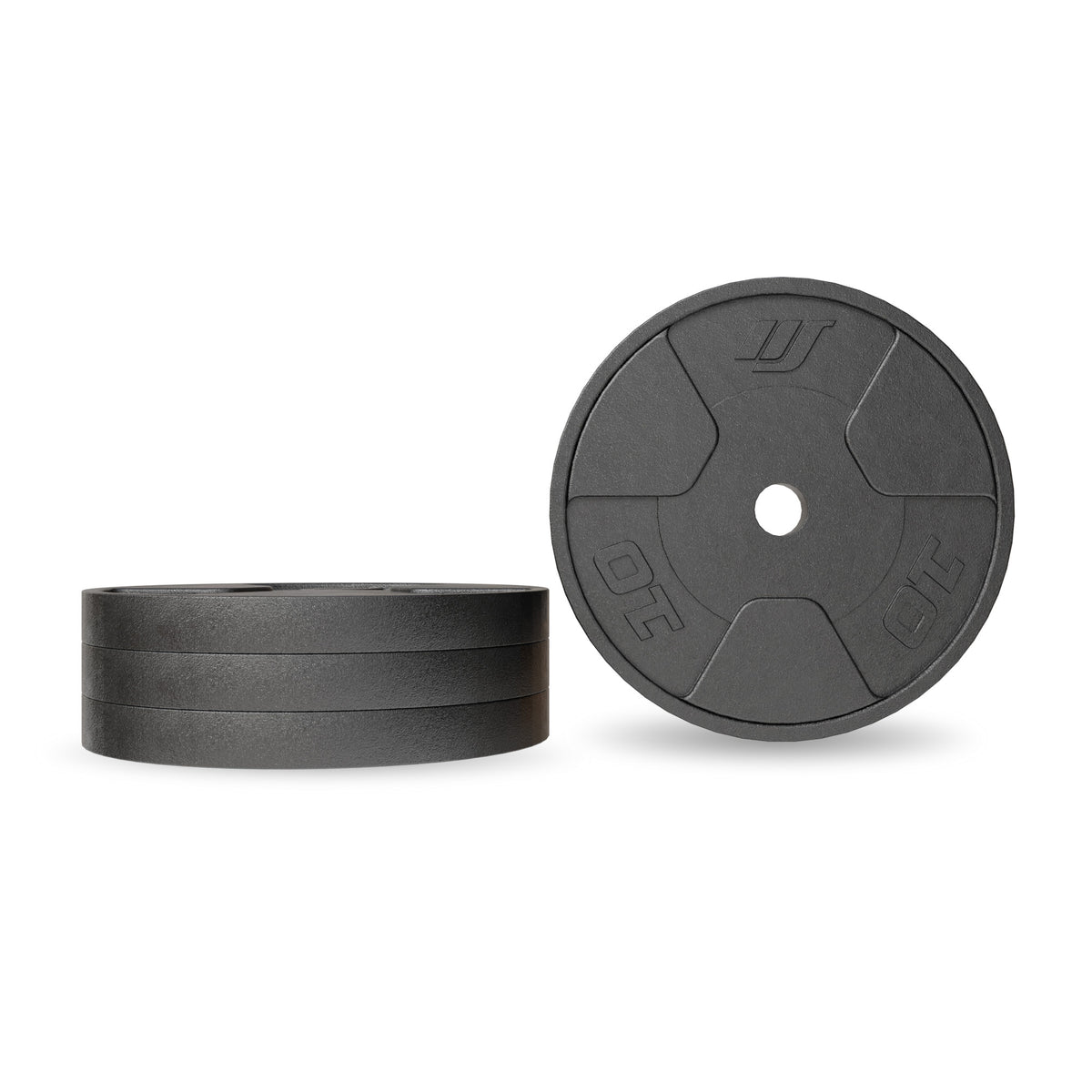 Čuguna svaru disku komplekts Marbo Sport, 2 × 10 kg, 31 mm