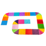 Masāžas paklājiņš Ortek Puzzle 16 elementi + 10 trīsstūri