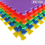 TATAMIX fitnesa tatami EK10C, 61 × 61 × 1 cm — 6 gab. komplekts