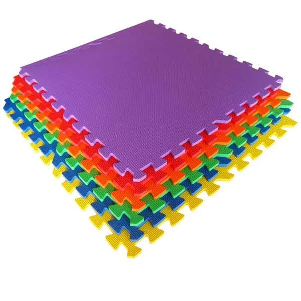 TATAMIX fitnesa tatami EK10C, 61 × 61 × 1 cm — 6 gab. komplekts