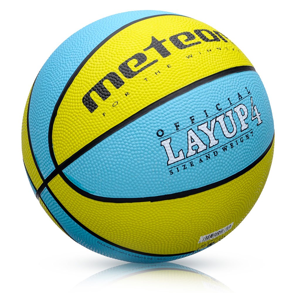 Basketbola bumba Meteor Layup 4 yellow / blue