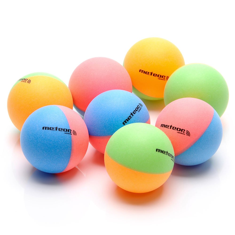 KOMPLEKTS 2 GALDA TENISA RAKETES METEORS UN 8 Bumbas
