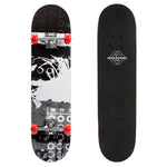 Skrituļdēlis METEOR WOODEN grey/black