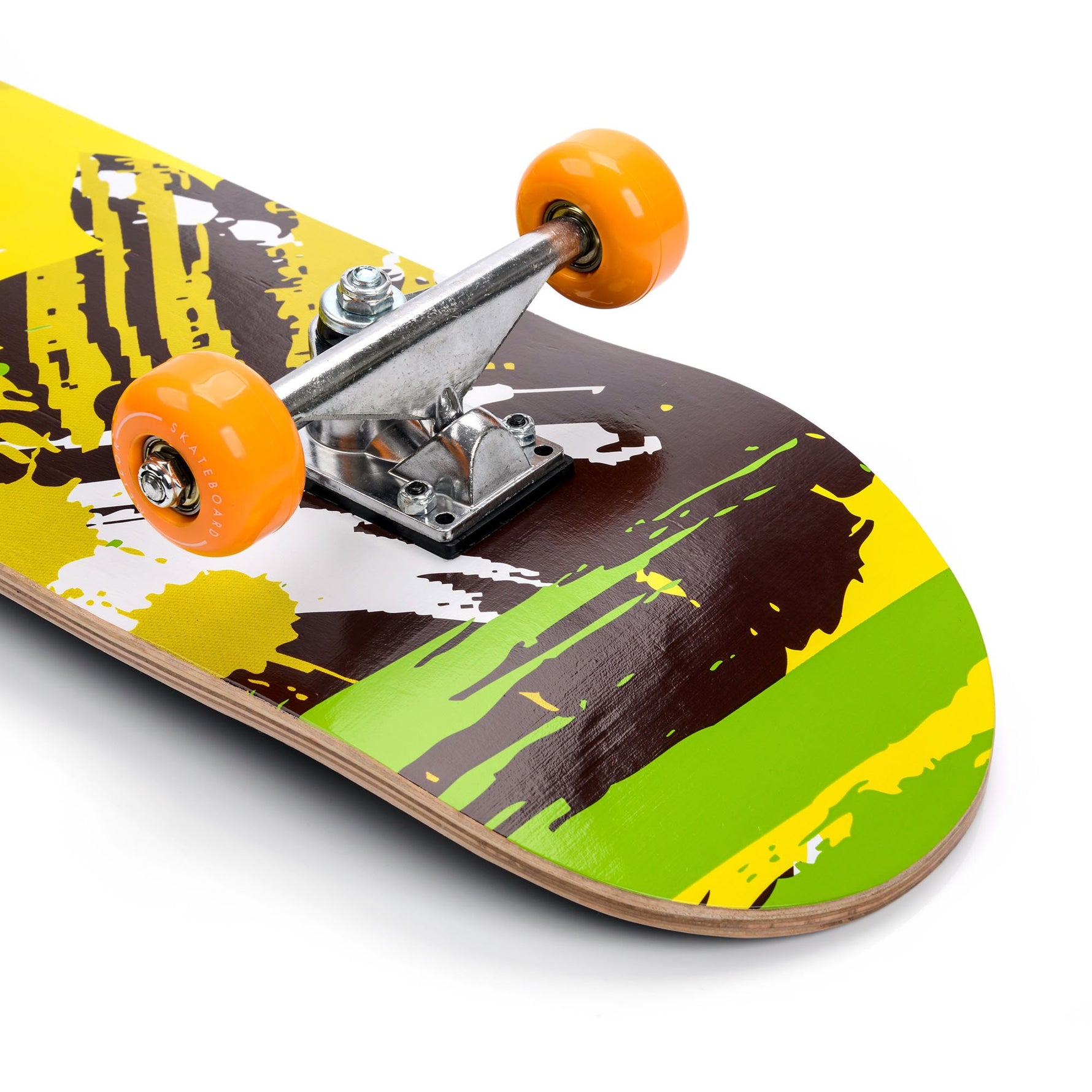 Skrituļdēlis METEOR WOODEN YELLOW