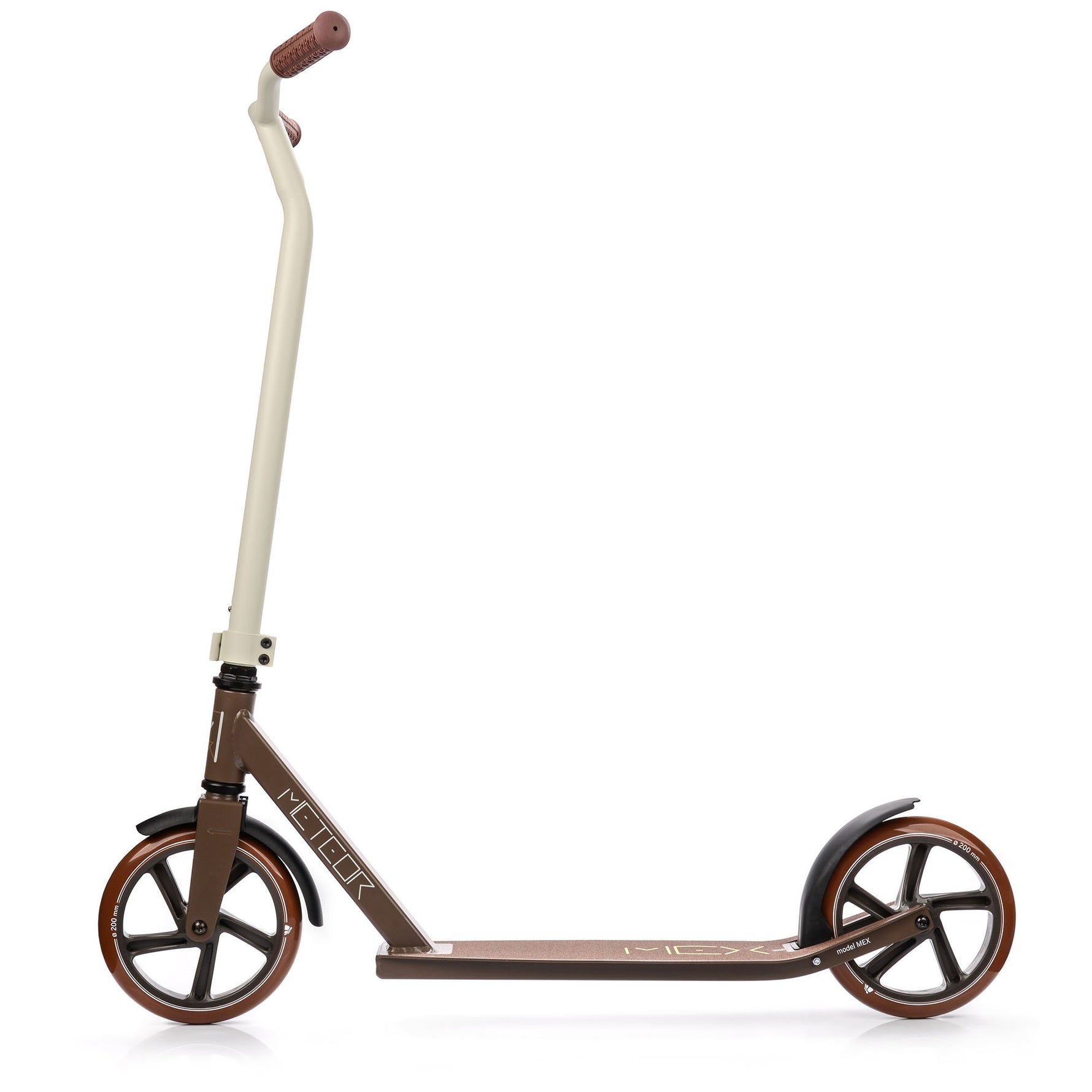 Skrejritenis METEOR MEX brown/grey