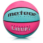 Basketbola bumba Meteor Layup 4 pink / blue