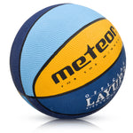 Basketbola bumba Meteor Layup 3 blue / yellow / light blue