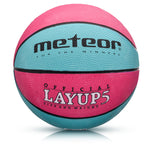Basketbola bumba Meteor Layup 5 pink / blue