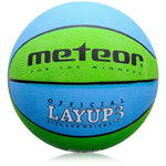 Basketbola bumba Meteor Layup 3 blue / green