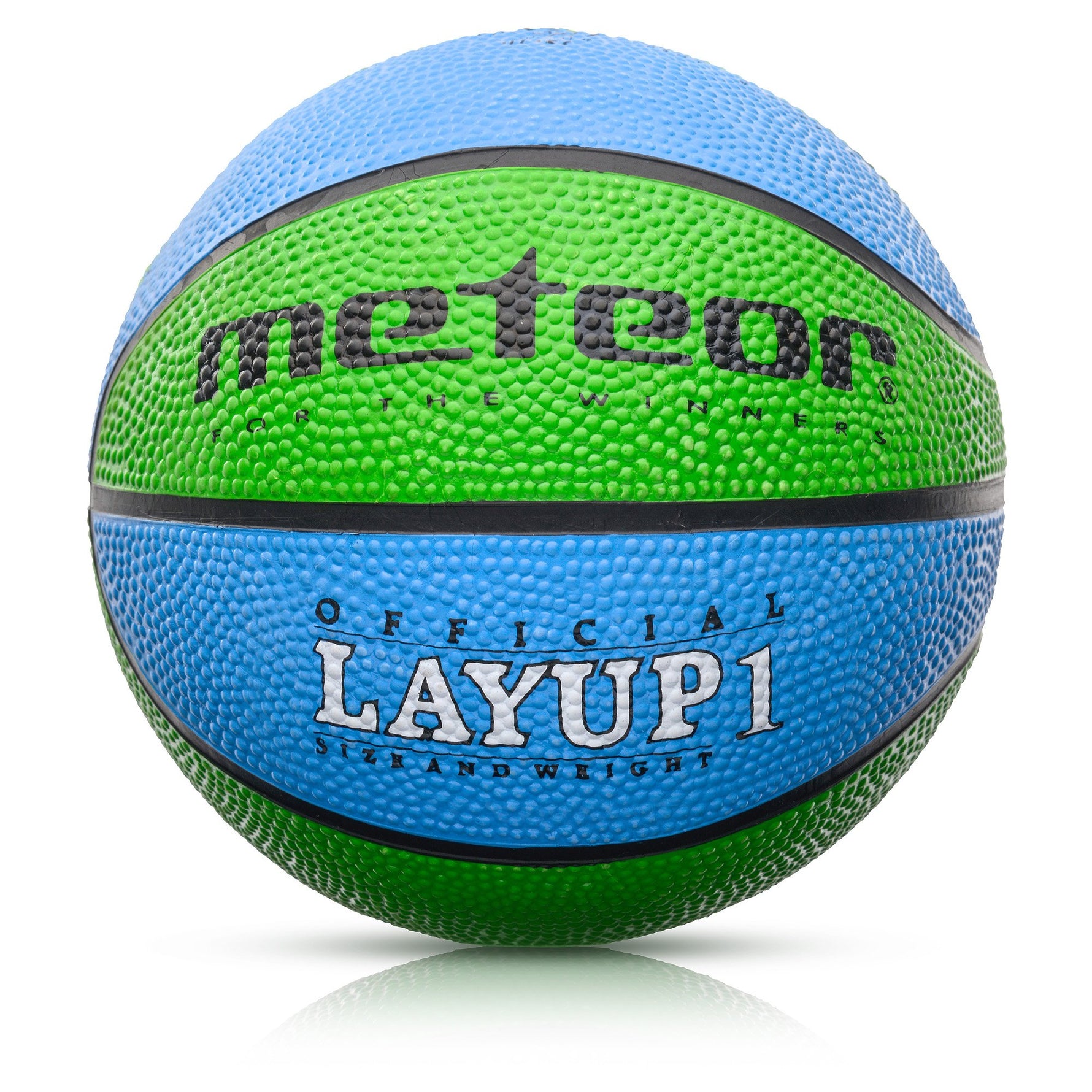 Basketbola bumba Meteor Layup 1 blue / green