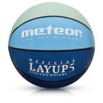 Basketbola bumba METEOR LAYUP 5 blue/grey