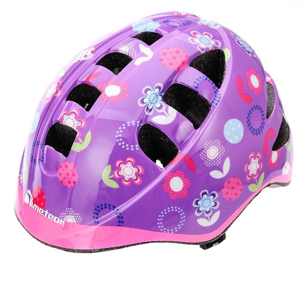 Velosipēdistu aizsargķivere MA-2 M 52-56 cm Flower