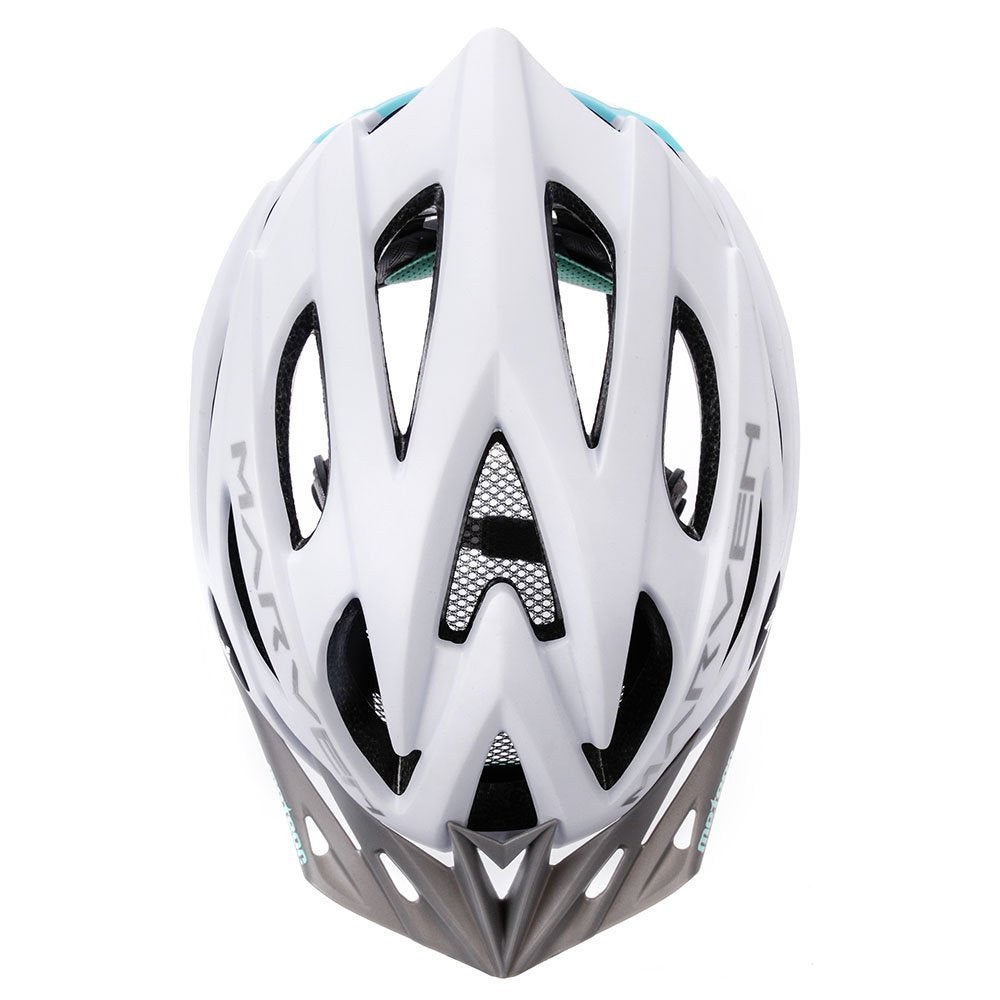 Velosipēdistu aizsargķivere MARVEN L 58-61 cm white/minth