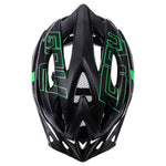 Velosipēdistu aizsargķivere Gruver S 52-56 cm black / green