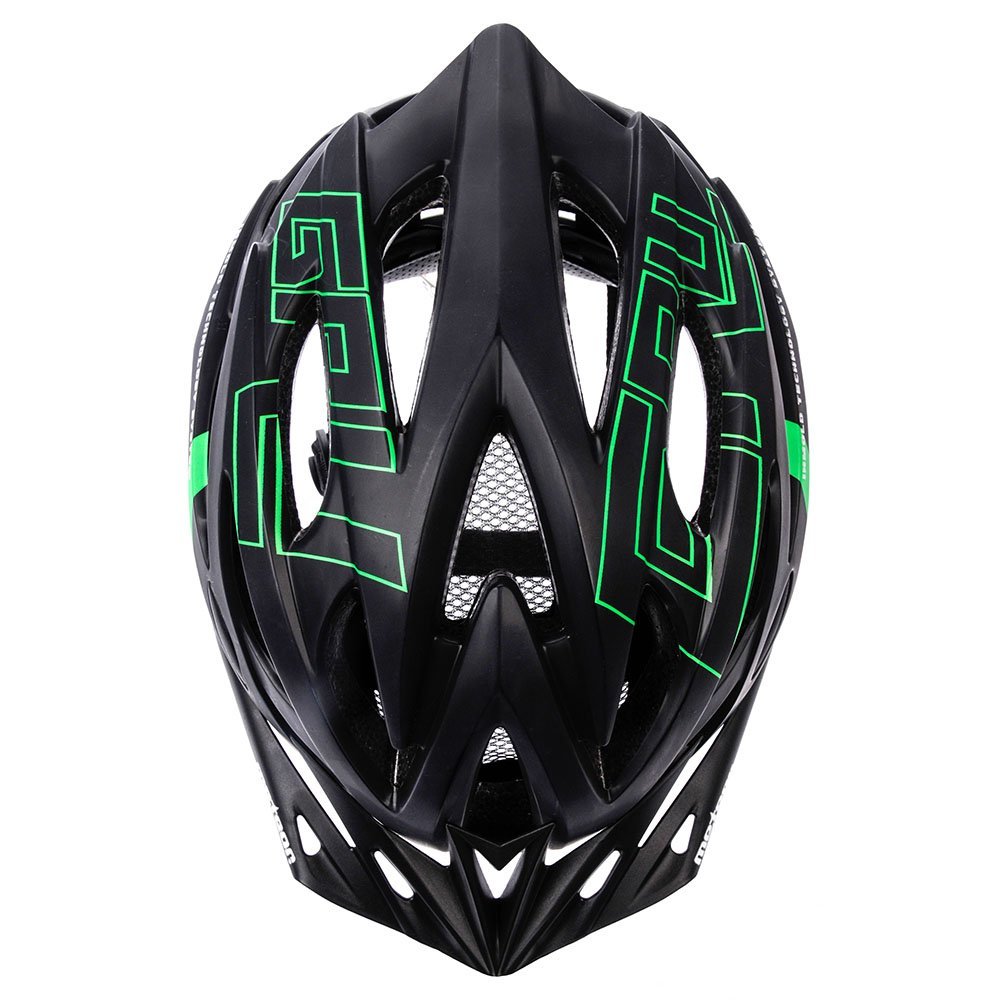 Velosipēdistu aizsargķivere Gruver L 58-61 cm black / green