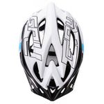 Velosipēdistu aizsargķivere Gruver M 55-58 cm white / black / blue