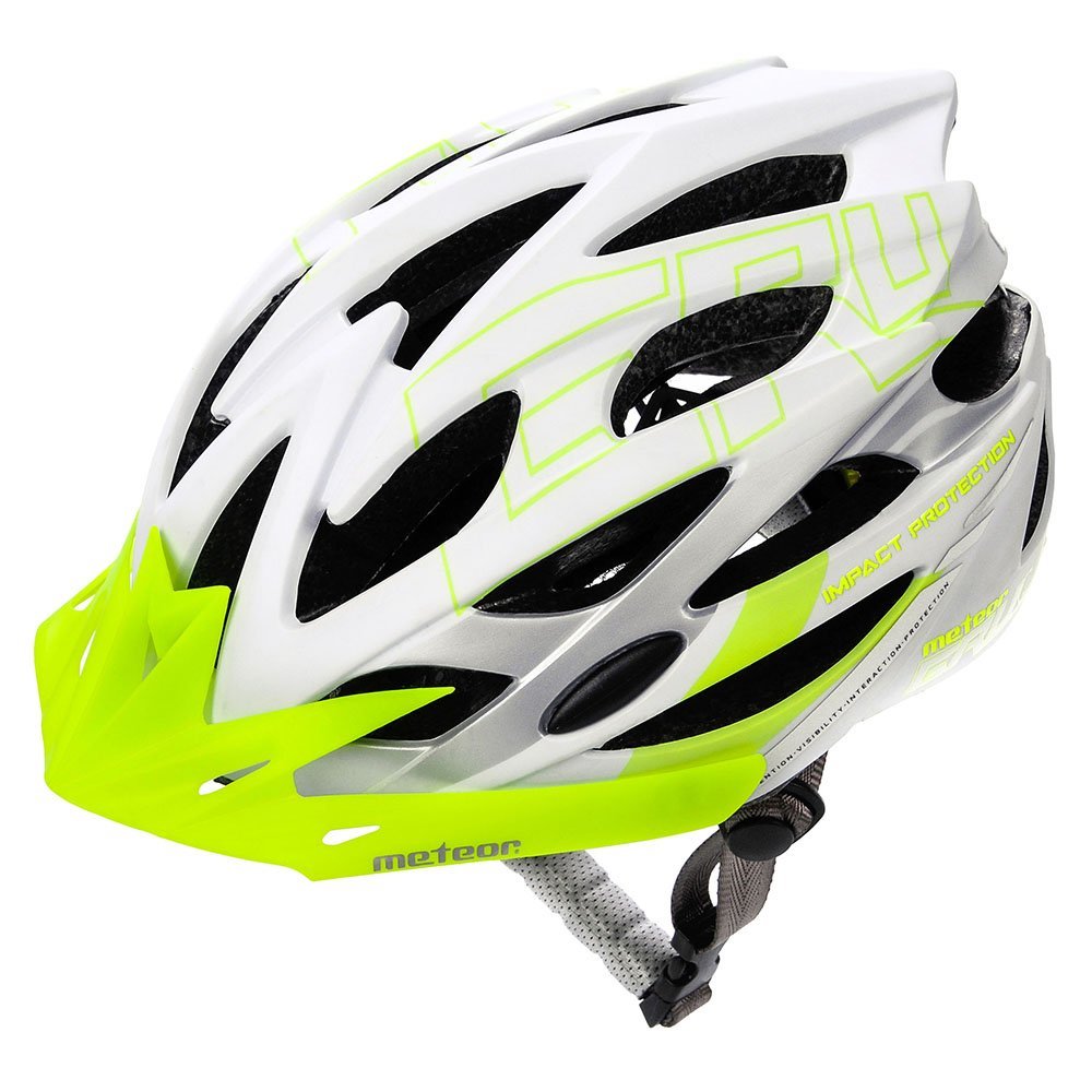 Velosipēdistu aizsargķivere Gruver L 58-61 cm white / green
