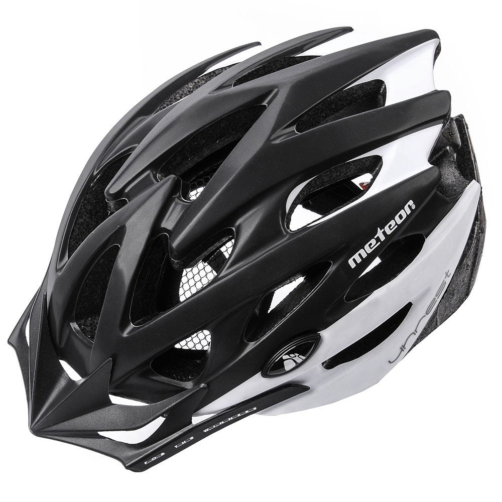 Velosipēdistu aizsargķivere MV29 Unrest M 55-58 cm black / white