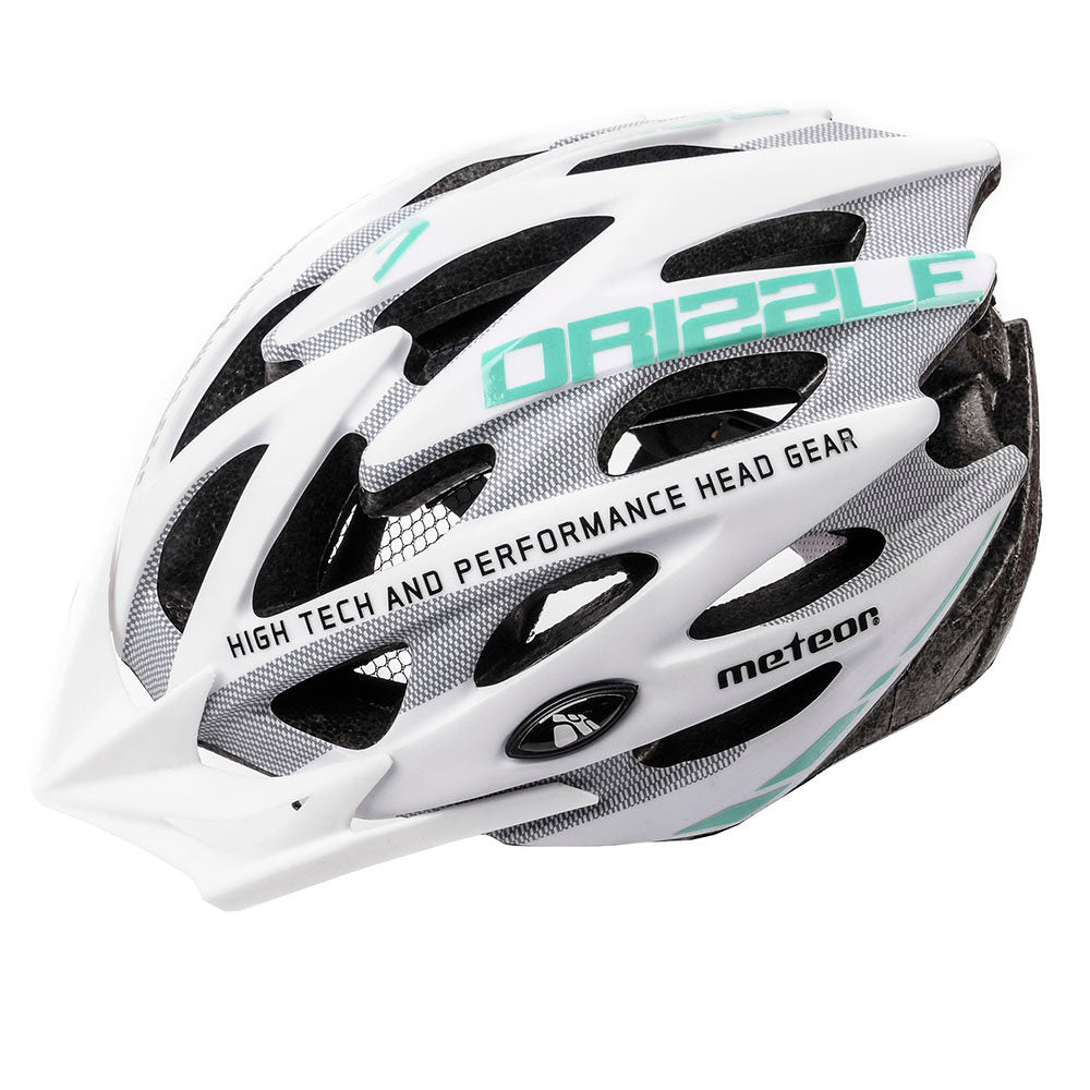 Velosipēdistu aizsargķivere MV29 Drizzle M 55-58 cm mint / white / gray