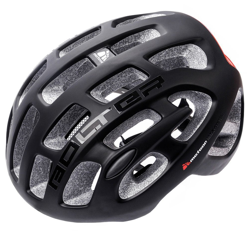 Velosipēdistu aizsargķivere Bolter in-mold M 55-58 cm black