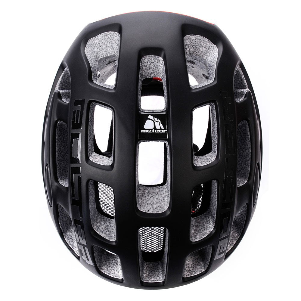Velosipēdistu aizsargķivere Bolter in-mold L 58-61 cm black