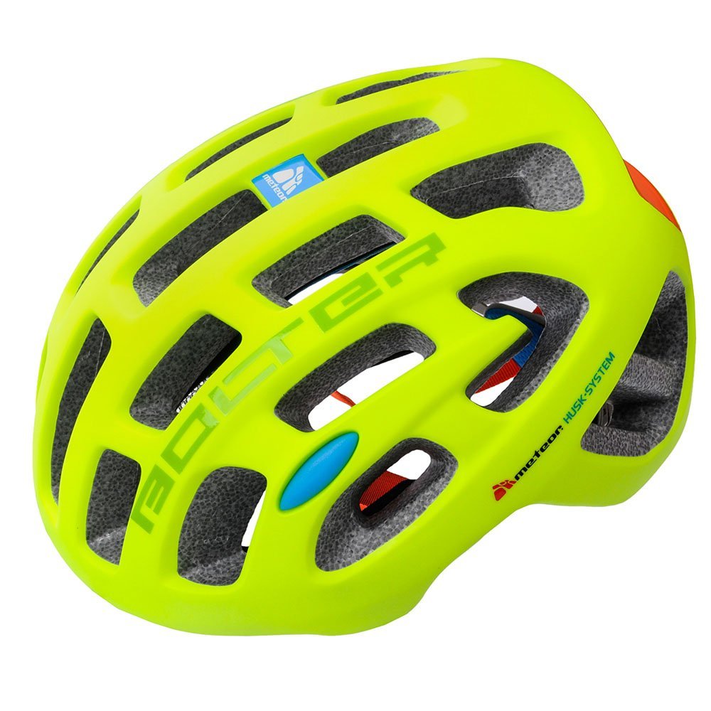 Velosipēdistu aizsargķivere Bolter in-mold L 58-61 cm green