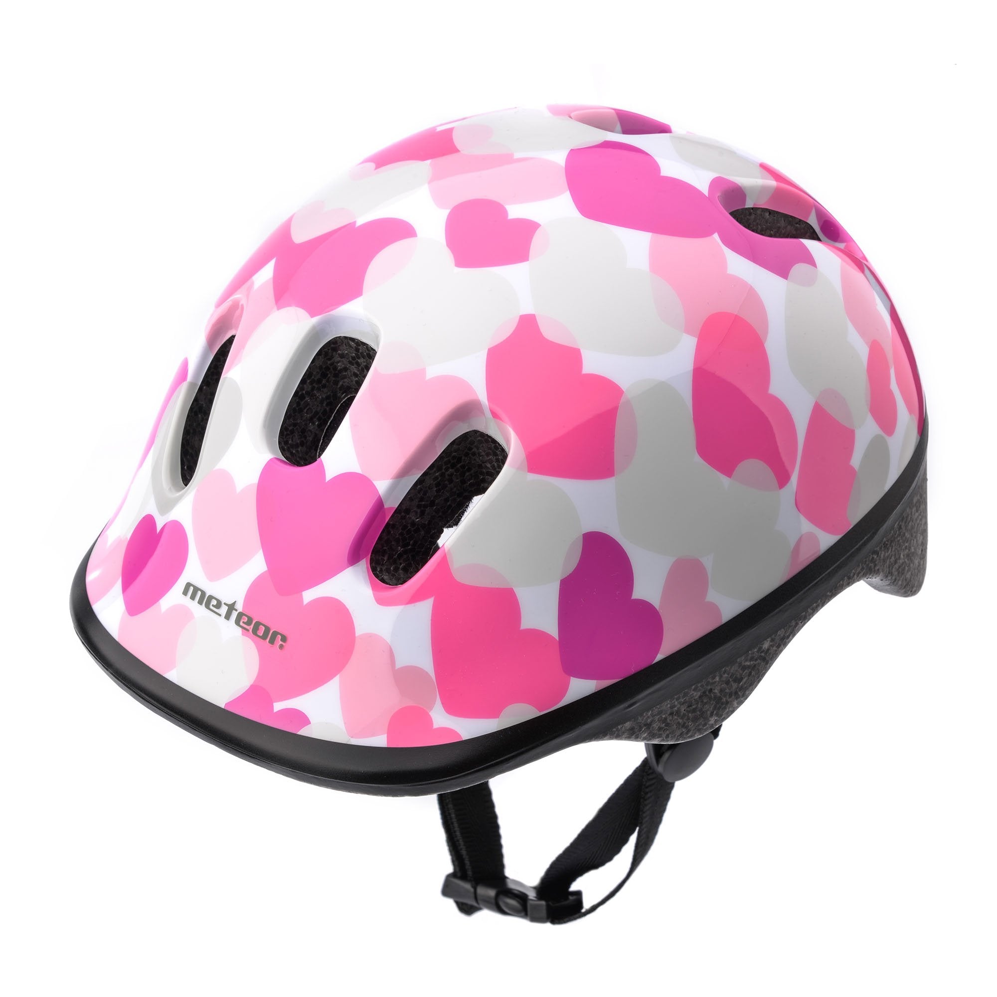 Aizsargķivere KS06 XS 44-48 cm Pink hearts