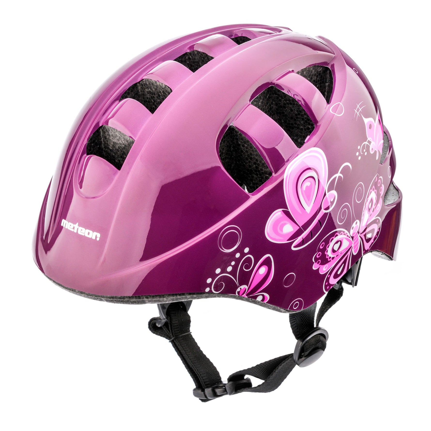 Aizsargķivere KS08 S 48-52 cm pink butterflies