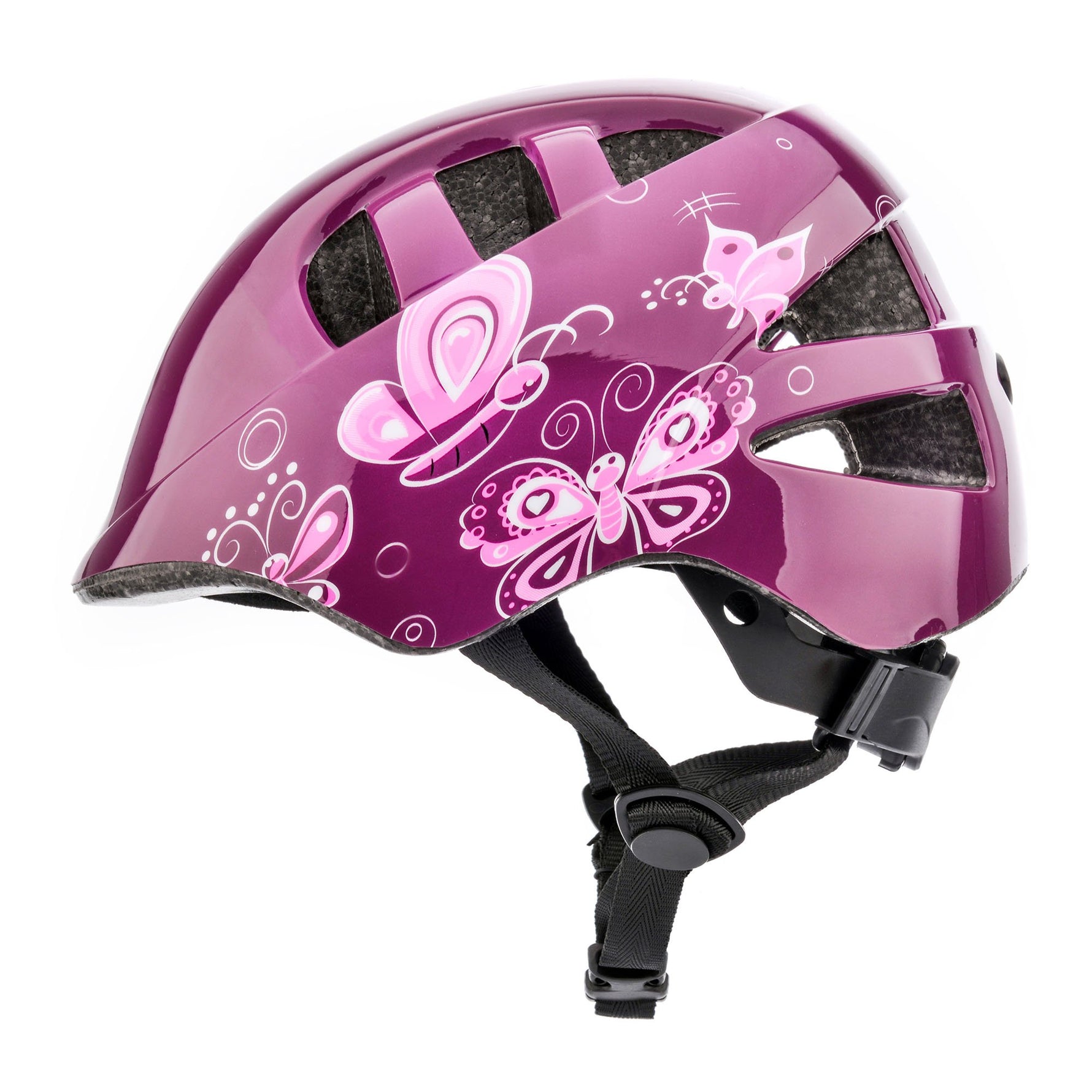 Aizsargķivere KS08 S 48-52 cm pink butterflies