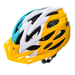 Velosipēdistu aizsargķivere MARVEN M 55-58 cm mint / white / yellow