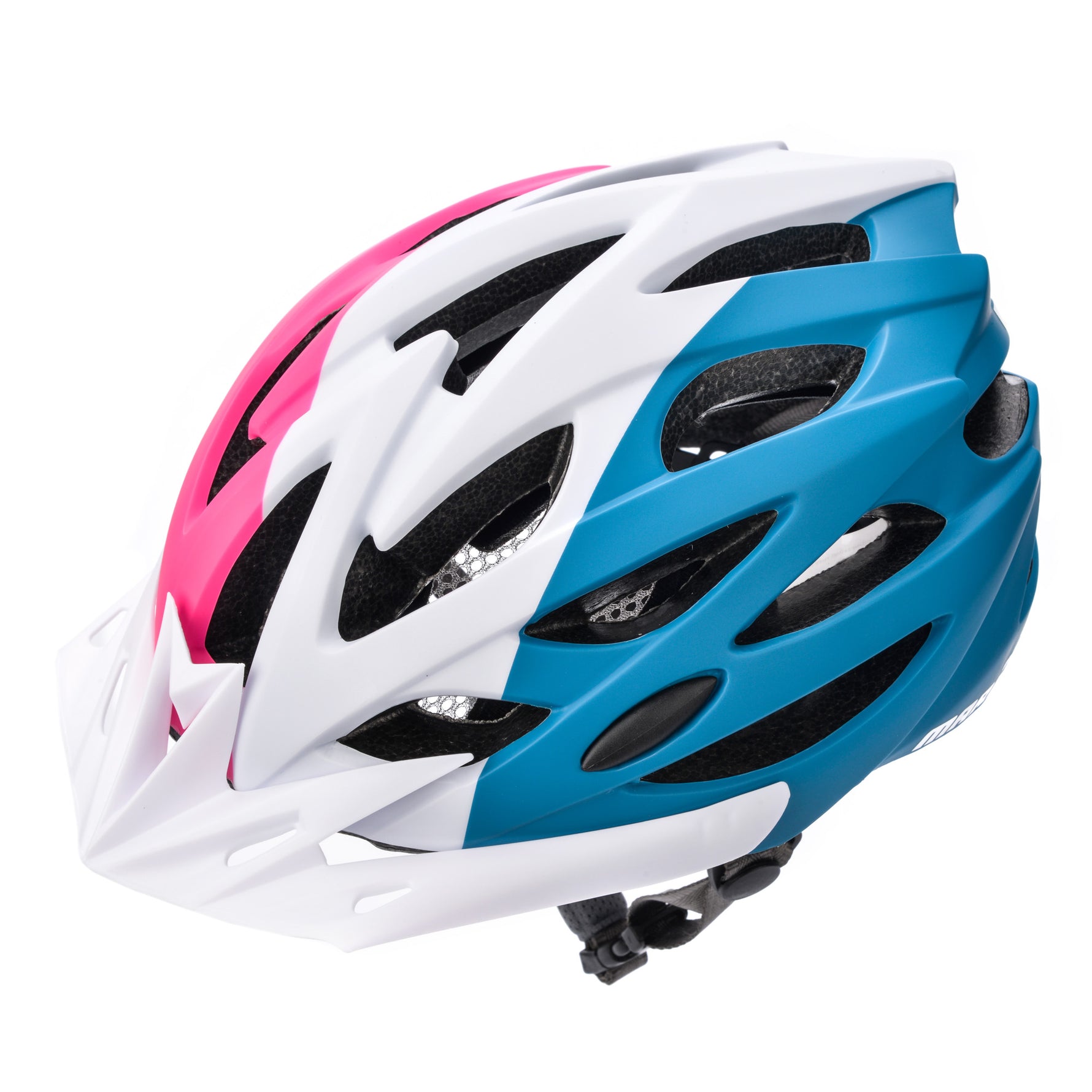 Velosipēdistu aizsargķivere MARVEN S 52-56 cm pink / white / sea