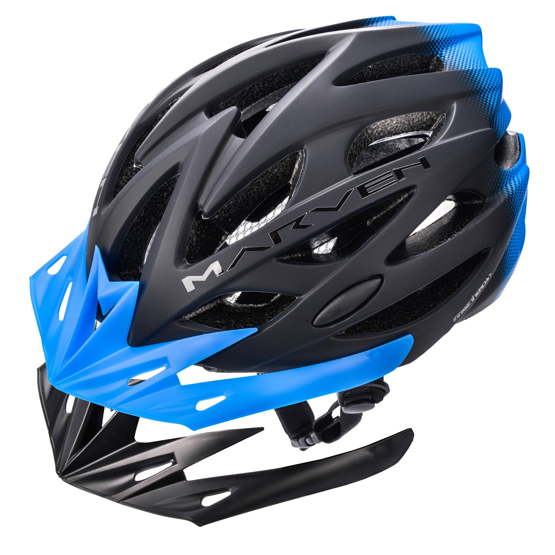 Velosipēdistu aizsargķivere MARVEN 2 S 52-56 cm blue/black