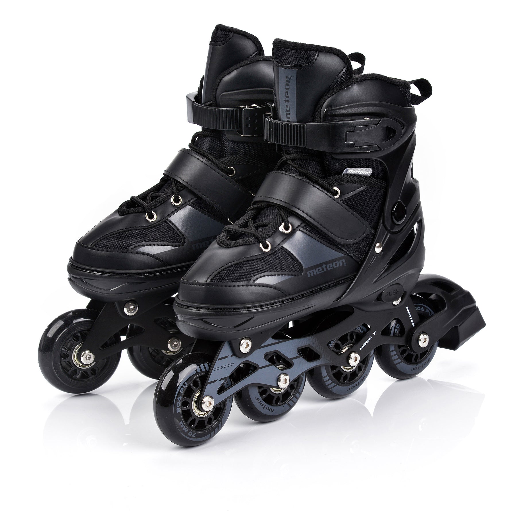 Skrituļslidas Meteor  S 30-33 black
