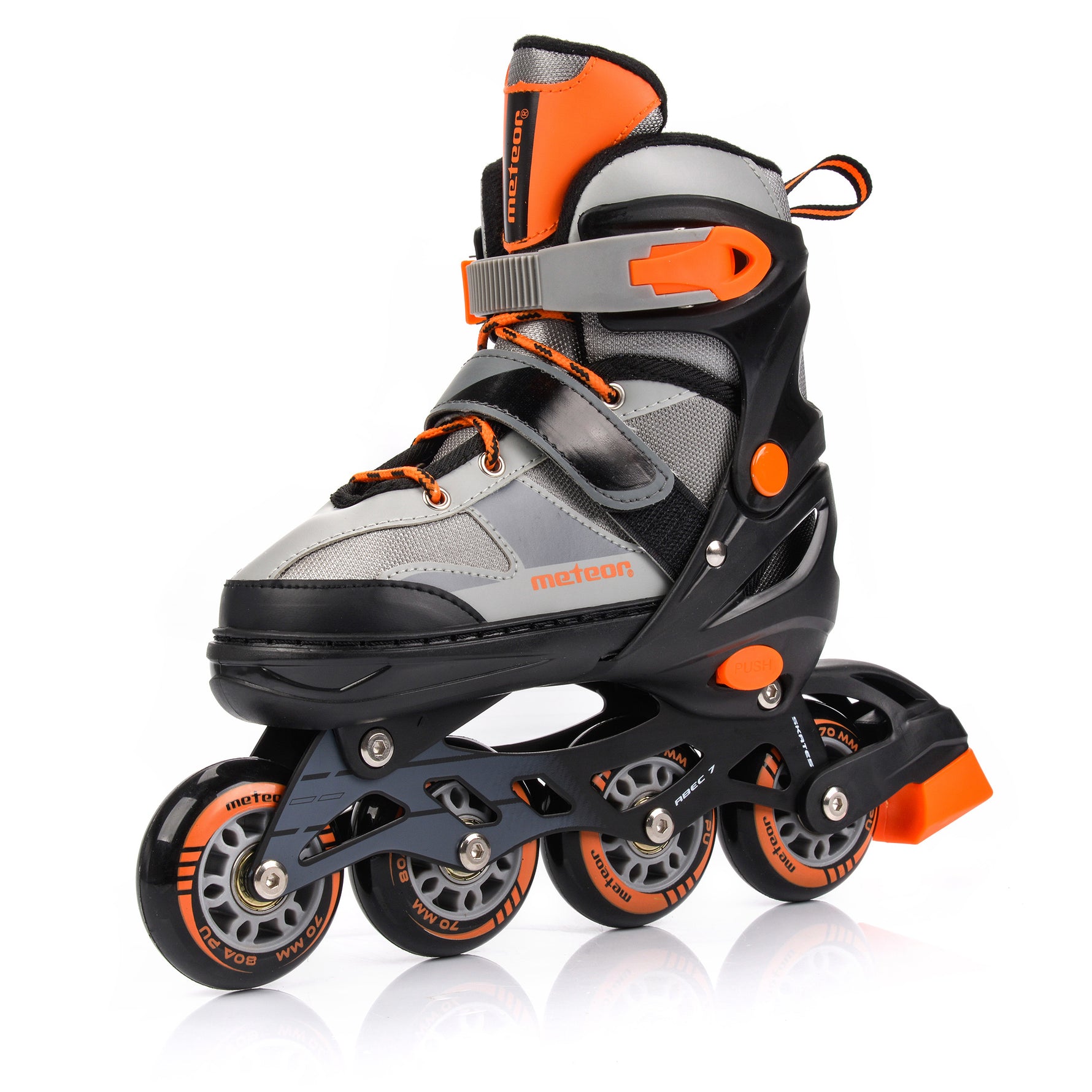 Skrituļslidas Meteor  S 30-33 orange