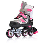 Skrituļslidas Meteor  L 38-41 pink / gray