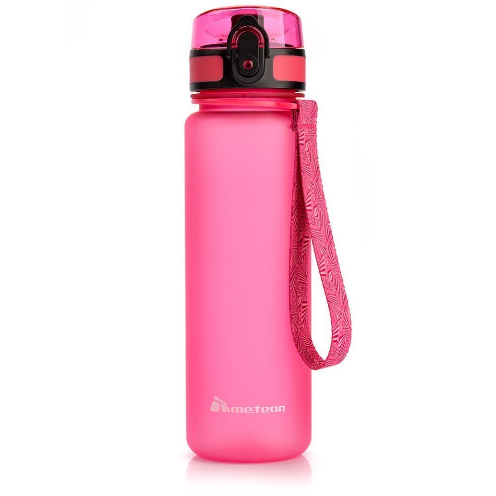 Sporta ūdens pudele Meteor 650 ml rozā