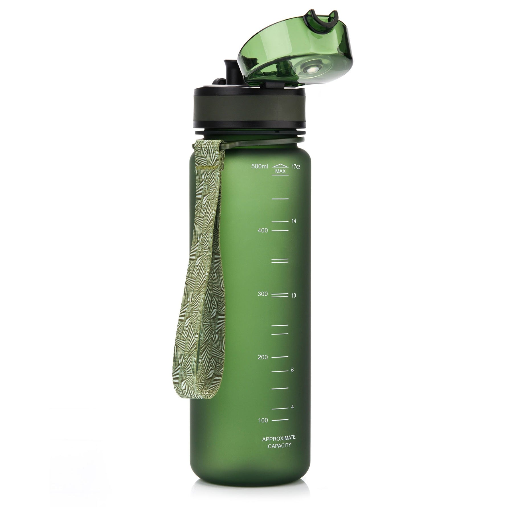 Ūdens pudele Meteor 650 ml dark green