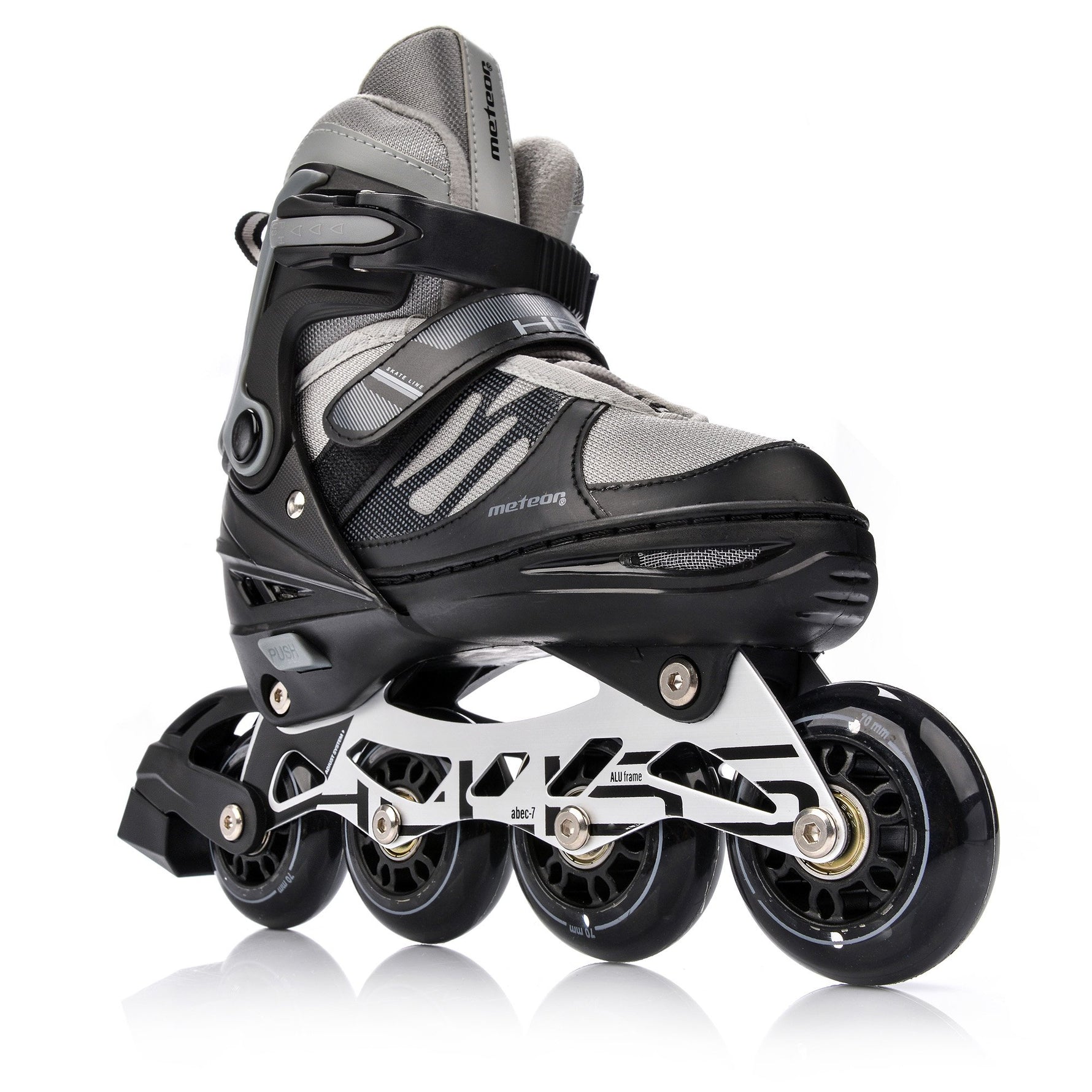 Skrituļslidas Meteor Heliss S 29-33 black