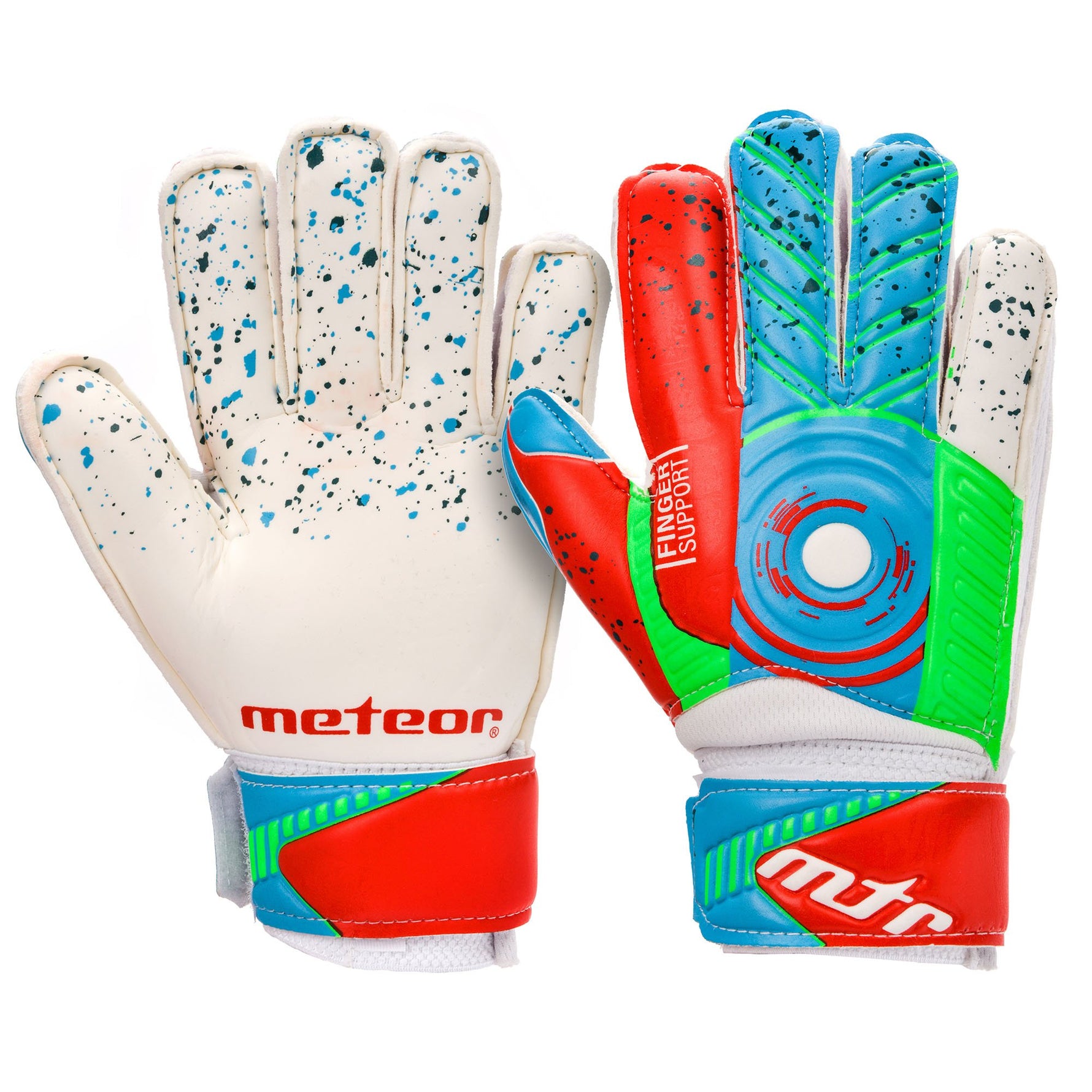 Vārtsargu cimdi Meteor Defence 4 white