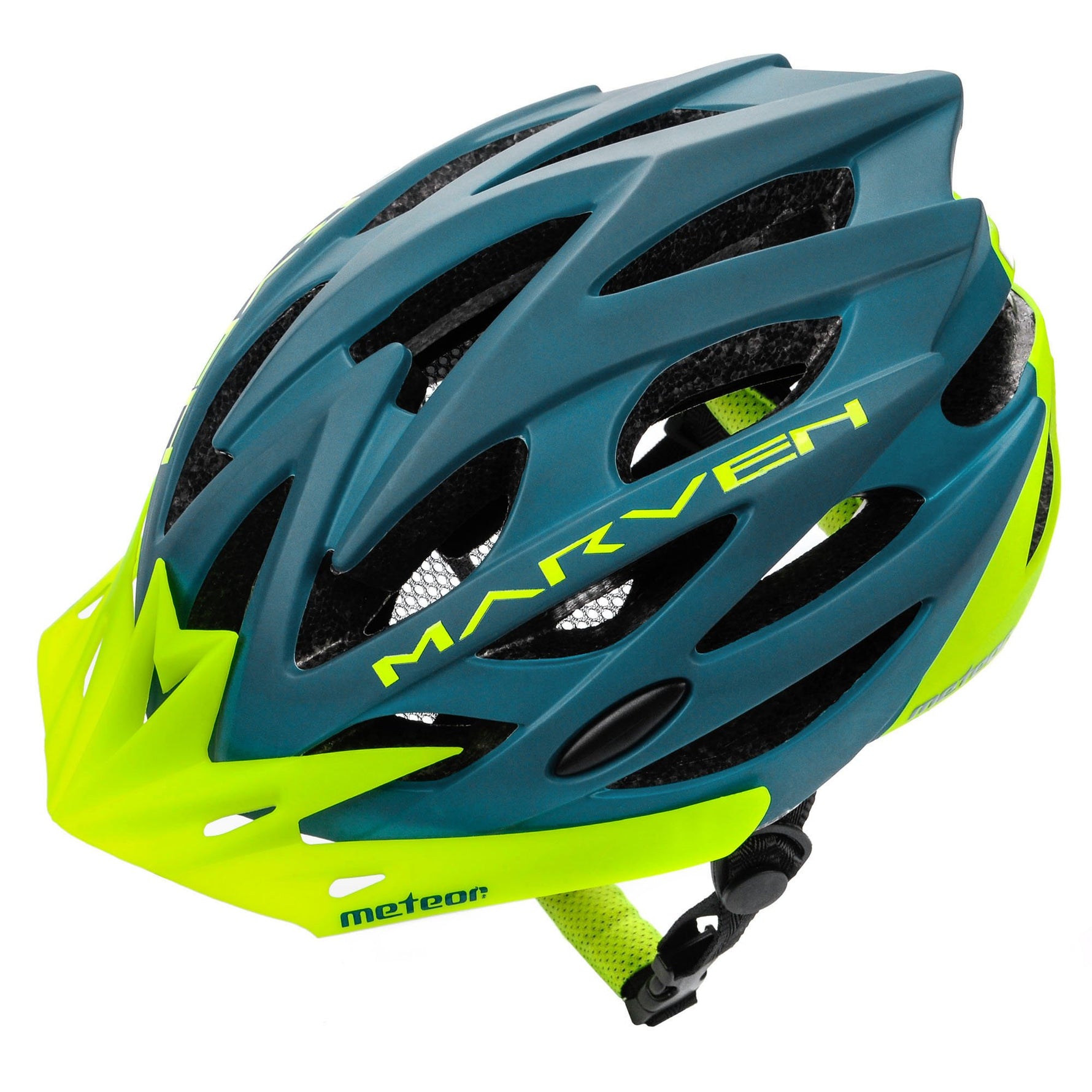 Velosipēdistu ķivere Meteor Marven M 55-58 cm green / dark green