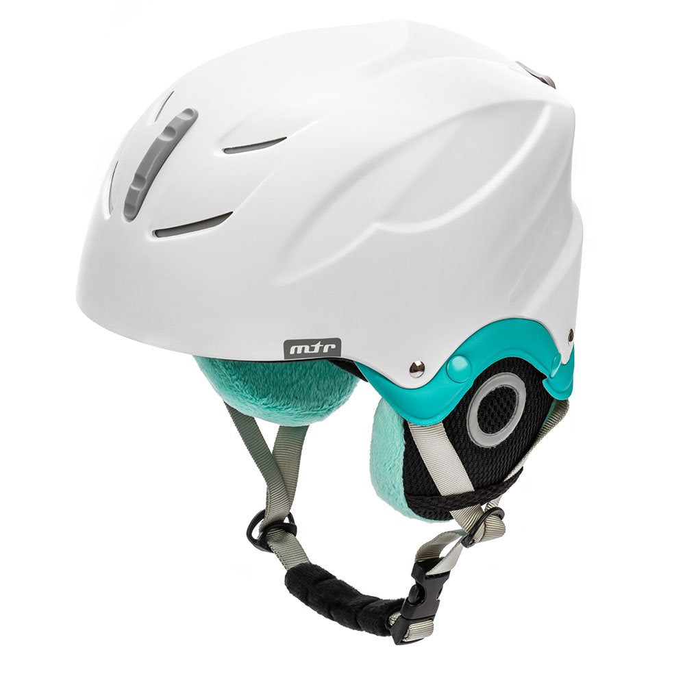 Slēpošanas Ķivere Meteor Lumi S 53-55 cm mint / white