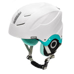 Slēpošanas Ķivere Meteor Lumi L 58-61 cm mint / white