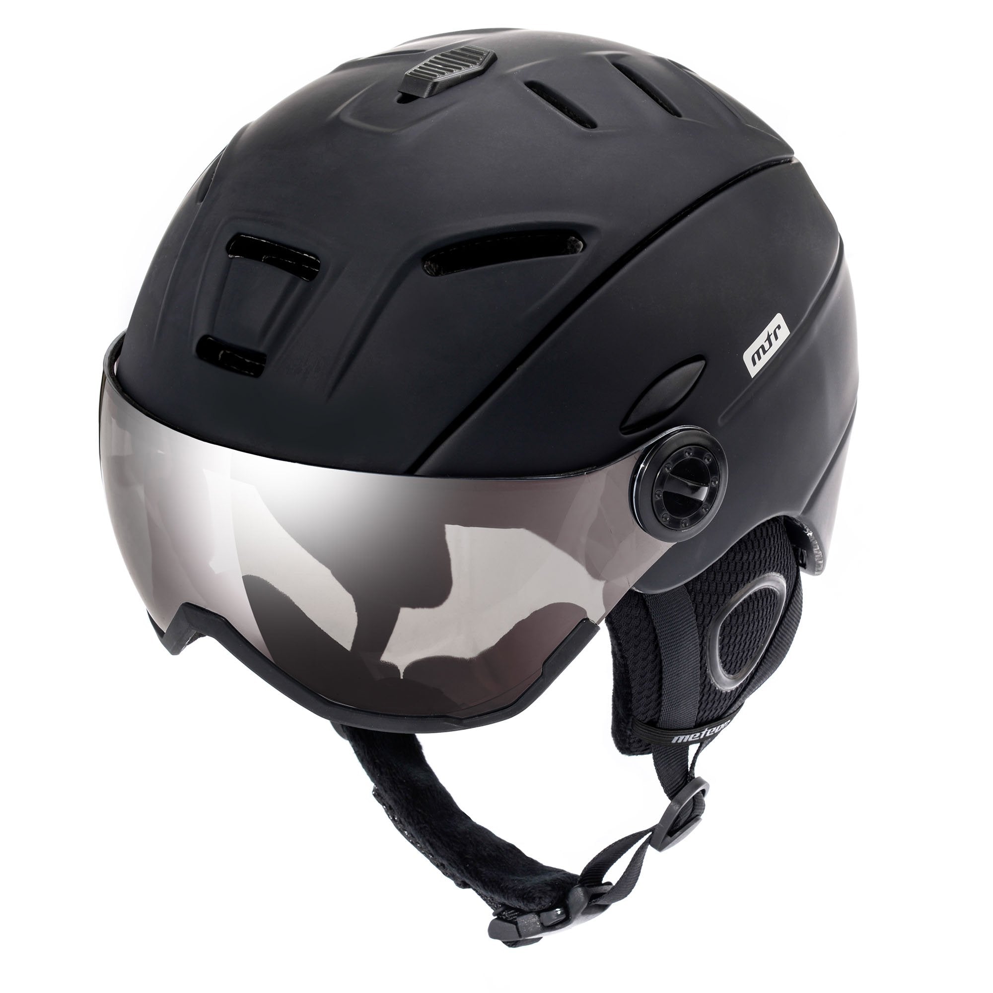 Slēpošanas Ķivere Meteor Holo S 53-55 cm black